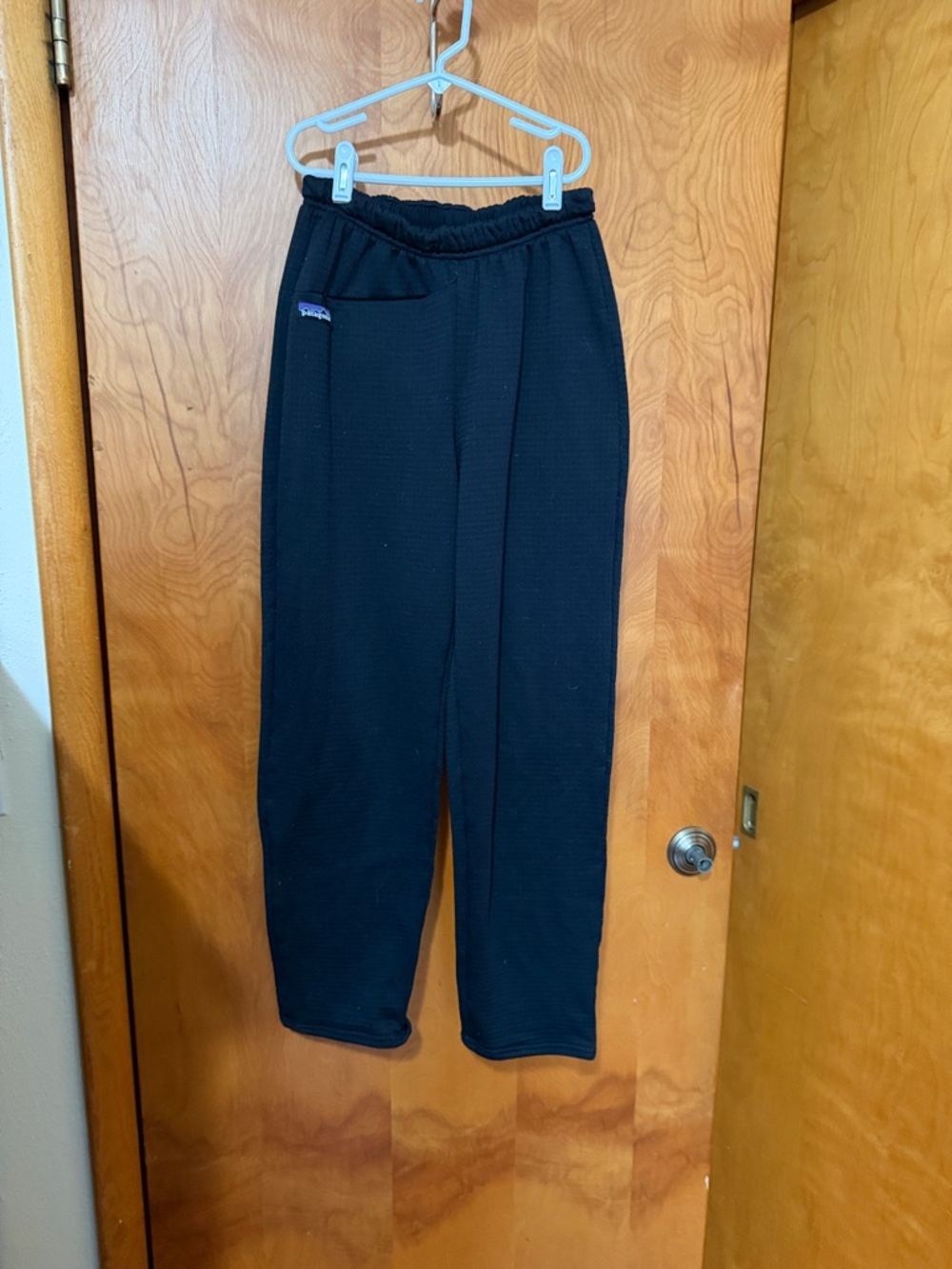 Patagonia vintage Black polartec Fleece base layer size large